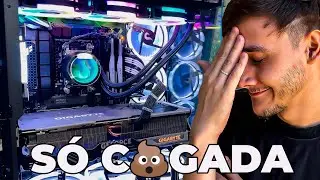 SE LIGA O QUE ELE FEZ MONTANDO O PC SOZINHO