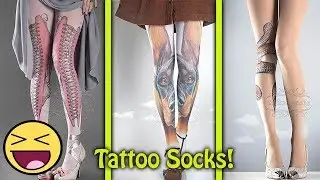 Tattoo Socks Perfect For People Who Love Tattoos