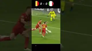Belgium VS Italy UEFA Euro 2020 #youtubeshorts#football#belgium#italy