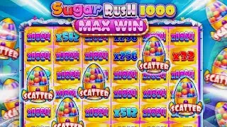 ПОЙМАЛ MAXWIN В SUGAR RUSH 1000!? 2 РЕТРИГЕРА! ОГРОМНАЯ ПОЛЯНА!