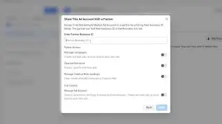 Add a Partner to Facebook Meta Ads Manager