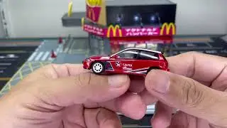 Tomytec Honda Civic SiR EG6 Caltex  1:64 scale Unboxing