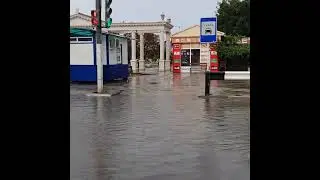 Анапу затопило после 