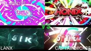 HELMIELITE VS LEAFSHINE VS CAPTAINNICK88 VS LANX