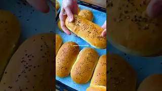 En Kolay Sandviç Ekmeği Tarifi #anteplifatoşunmutfağı #pratiktarifler #sandviçekmeği #shorts