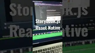 New Video Coming Soon | React Native | Expo | Storybook.js
