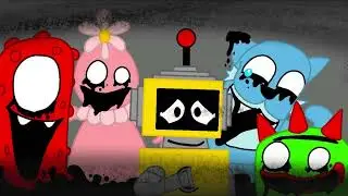 FNF yo gabba gabba glich pibby