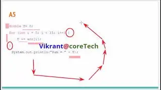 ICSE Java Array One Word One Line MCQ Format