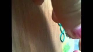 Как плести цветок из резинок крючком. Часть 1.