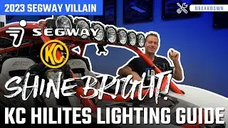 Segway Villain Lighting Mods: KC HiLiTES Pro6 LED & Flex Era 3