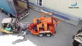 Оборудование для ямочного ремонта дорог - комплект БЦМ-24.5