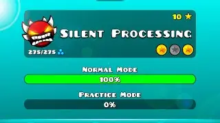 Increased Blast processing to Extreme Demon | Geometry Dash Blast processing to Silent processing