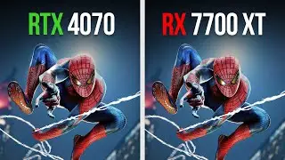 RTX 4070 vs. RX 7700 XT | Comparison in 11 Games (1440p)