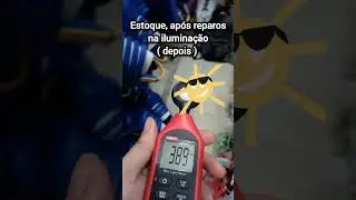 Equipamento que mede a luz, Luxímetro #shorts
