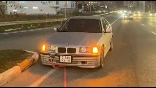 BMW E36 wheel hop как устранить прыгание задней подвески | Замеры после свапа GS6 37 | Порвал привод