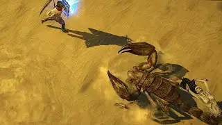 Босс Шакари Царица песков Path of Exile