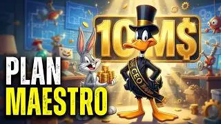 Looney Tunes-style business! 🎵🦆🐤🐱💨💰🎩🥕🎂🎨🌀🎤🕺💃🎺❄️🧦💦 #createvisualfuture