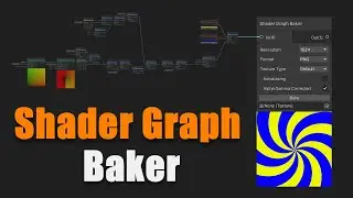 Shader Graph Baker - Unity tool for baking Shader Graphs into a texture.