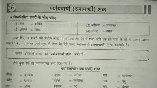 Samanarthi Shabd (पर्यायवाची शब्द)  | 100 समानार्थी शब्द हिंदी में | Synonyms In Hindi |