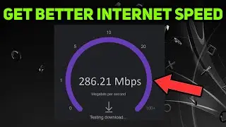 Get Better Internet Speed! (New Solution)