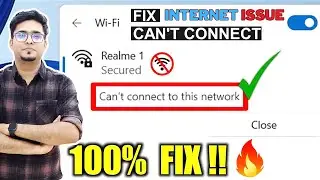 Fix WiFi Connected but No Internet Connected on Windows 10/11 ( 100% Fix in 3 Steps)✅