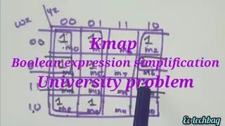 #kmap simplification #redundant group # anna university exam Cs3352 solution /rules for kmap