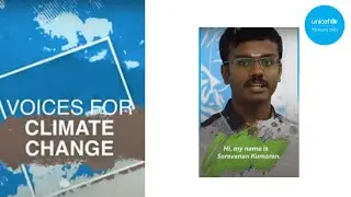 UNICEF Voices For Climate Change: Saravana Kumar