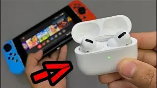HOW to Connect AirPods PRO to Nintendo Switch V1 & V2!! [2021]