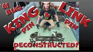 VW Beetle King/Link Pin Disassemble!