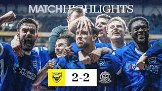 Spoils Shared 🤝 | Oxford United 2-2 Pompey | Highlights