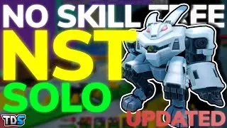 UPDATED (NO SKILL TREE + NST) SOLO DUCKY REVENGE HARD MODE NOOB FULL GUIDE - TDS (ROBLOX)