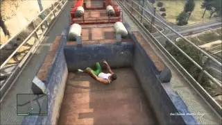 GTA V Ride a Train Fail