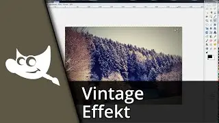 Gimp Vintage Effekt | Vintage Filter Gimp ✅ Tutorial