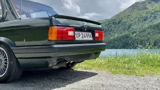 BMW E30 320i 1987 Stock Exhaust Sound