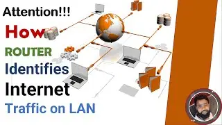 How router identifies internet traffic on lan | wan internet connection