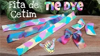 Como Fazer Fita Tie Dye