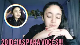 20 IDÉIAS DE VÍDEO PARA GRAVAR