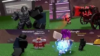 Roblox Super Villain Tycoon Showcase Villains Skill + Kill Animation