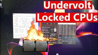 Undervolt any Locked Intel CPUs for more performance! (Even if BIOS Locked) (i7 6700)