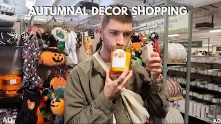 AUTUMNAL DECOR SHOPPING & WHOLESOME WEEKEND PLANS | LONDON VLOG | AD