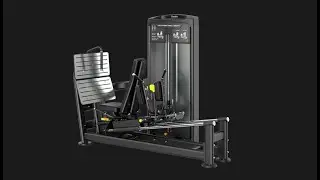 Жим ногами сидя/лежа  Smith RE8016
