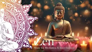 Zen Music for Meditation and  inner Peace, Stress Relief, Yoga, Relaxing and Wellness.