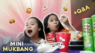 MINI MUKBANG +Q&A WITH MY SISTER! (BAKIT KA NAGING VLOGGER?)