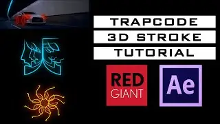 Red Giant Trapcode 3D Stroke After Effects Tutorial
