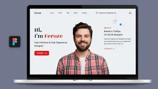 Design a Stunning Landing Page in Figma | UI/UX Tutorial for Beginners