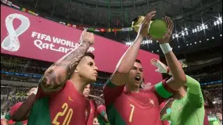FINAL del Mundial Catar 2022 Portugal  4 3 Brasil REMONTADA EPICA!!! FIfa 23