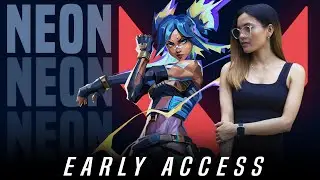 EARLY ACCESS NEW AGENT: NEON - Abilities explained & BATTLE PASS SneakPeak
