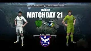 NAPL Season 1 MD21 - Emerald City FC (2nd / 39 points) vs New York Cosmos (18th / 18 points)