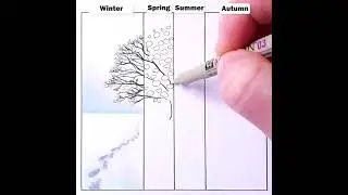 The four seasons Art, Winter Spring Summer Autumn