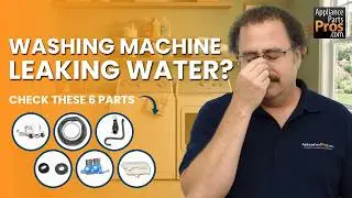Washing Machine Leaking - TOP 6 Reasons & Fixes - LG, Samsung & others